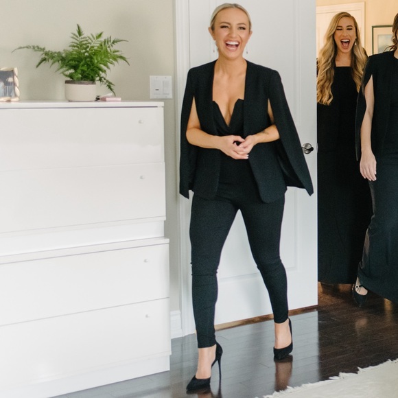 Tuxedo Jumpsuit - Picture 2 of 5